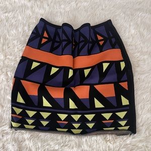 Rachel Roy Skirt Multi Color Size M